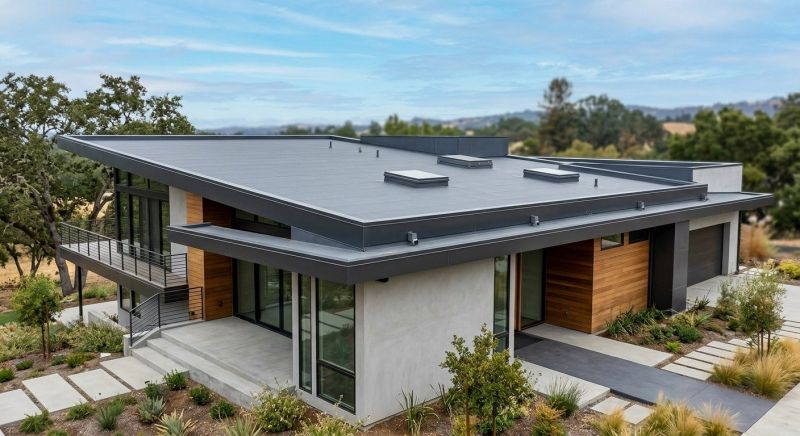 Flat Roof Replacement project example
